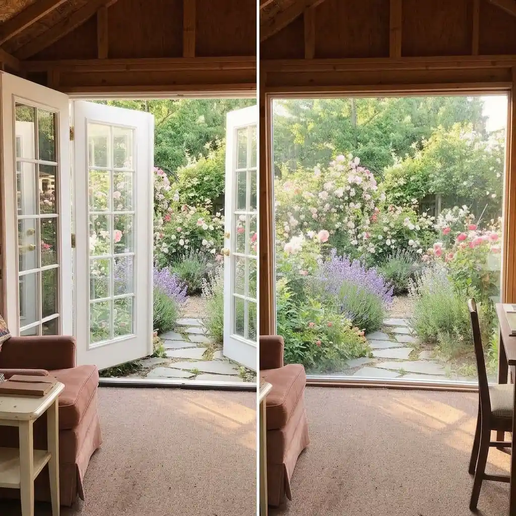 18. French Doors or a Large Window optimized