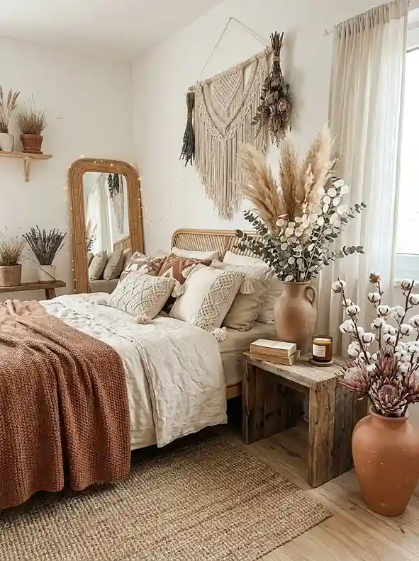 19. Hang Dried Botanicals for Permanent Zero Maintenance Decor