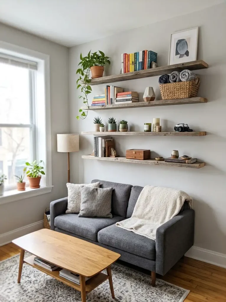 21 Floating Wall Shelves