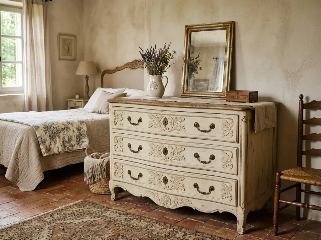 21 The chest of drawers or commode