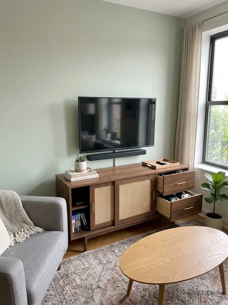 22 Media Console With Storage