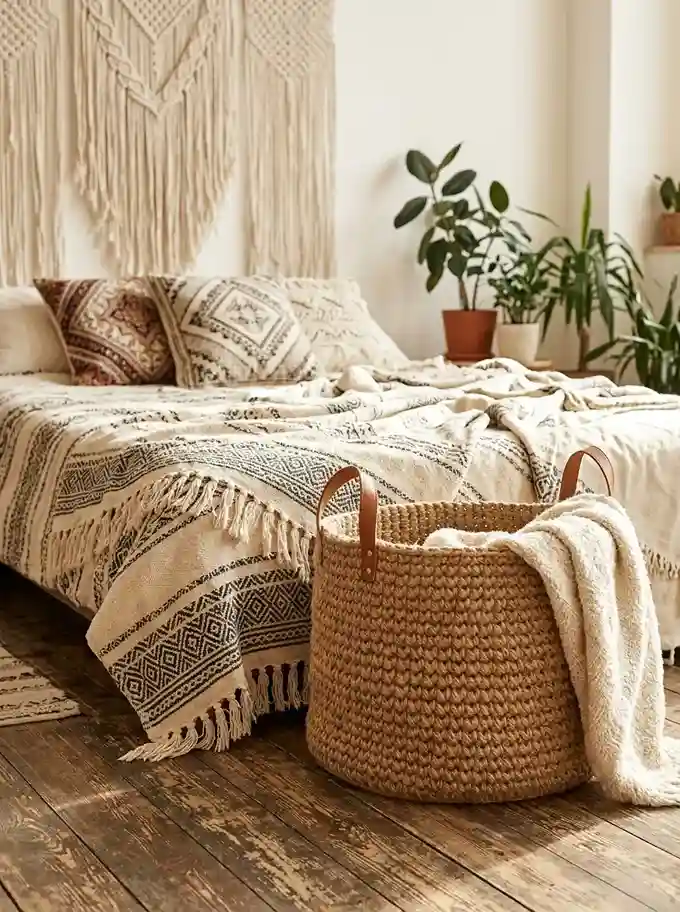 22. Add a Woven Storage Basket Collection for Organized Chaos
