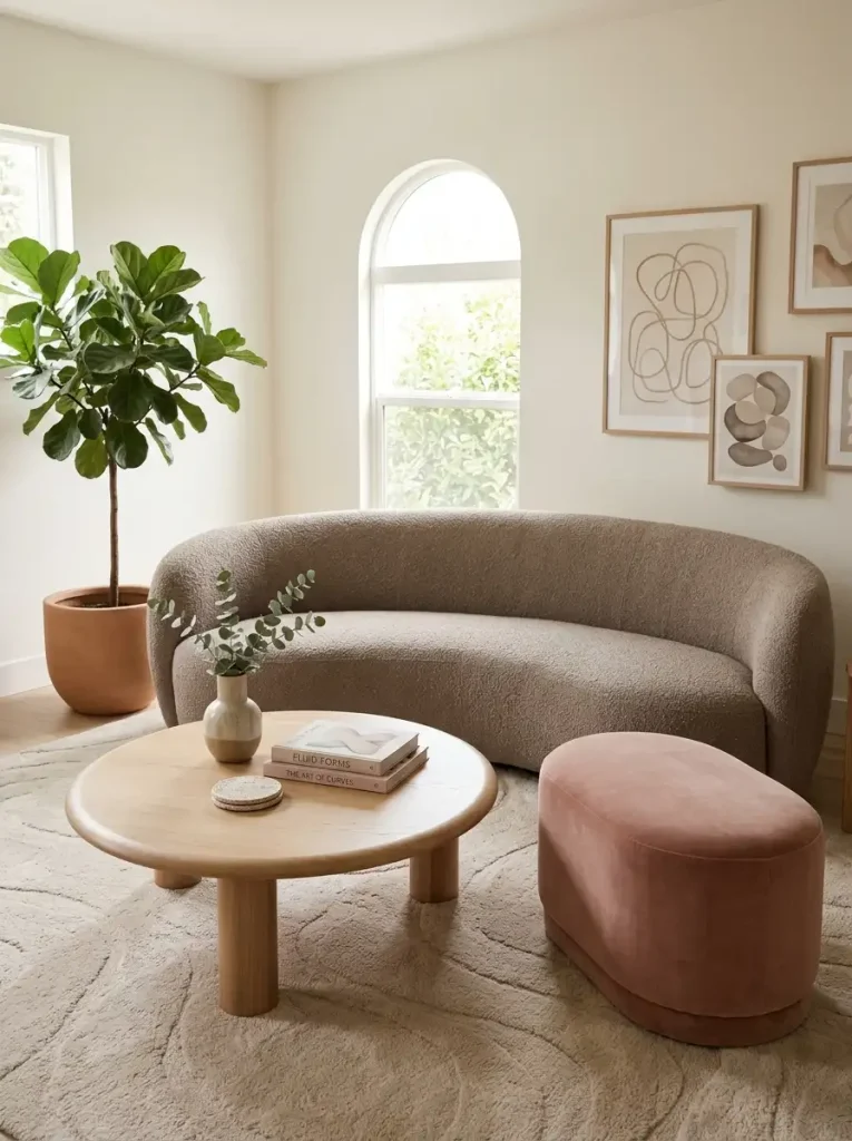 27 Curved furniture