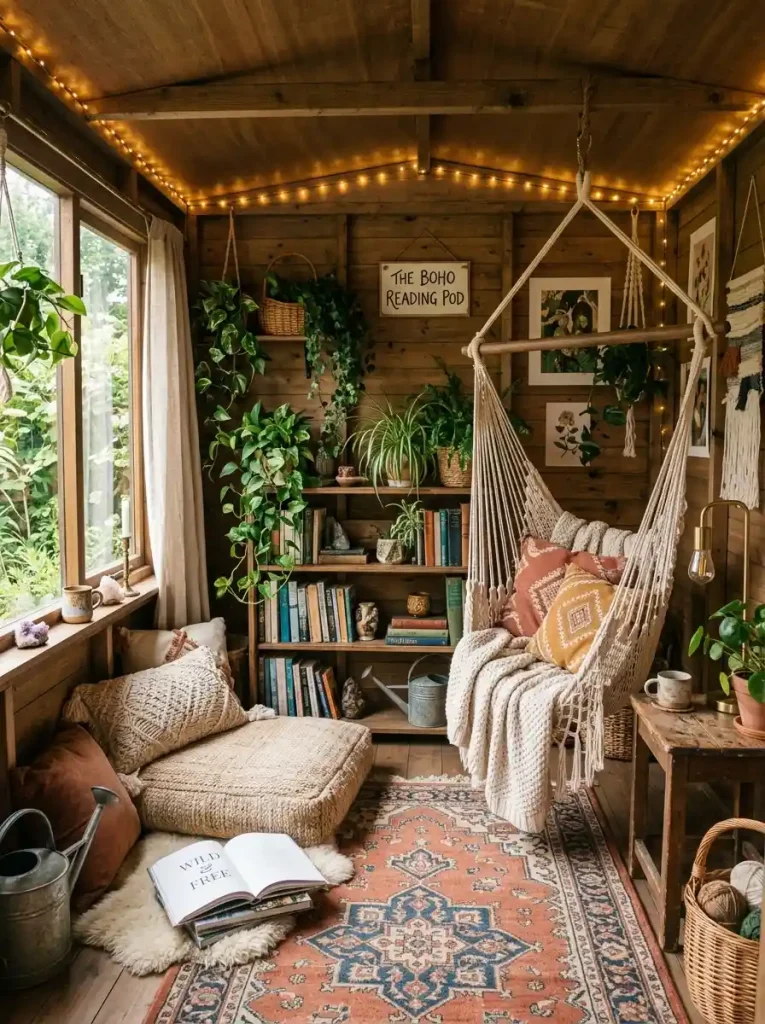 3. The Boho Reading Pod optimized