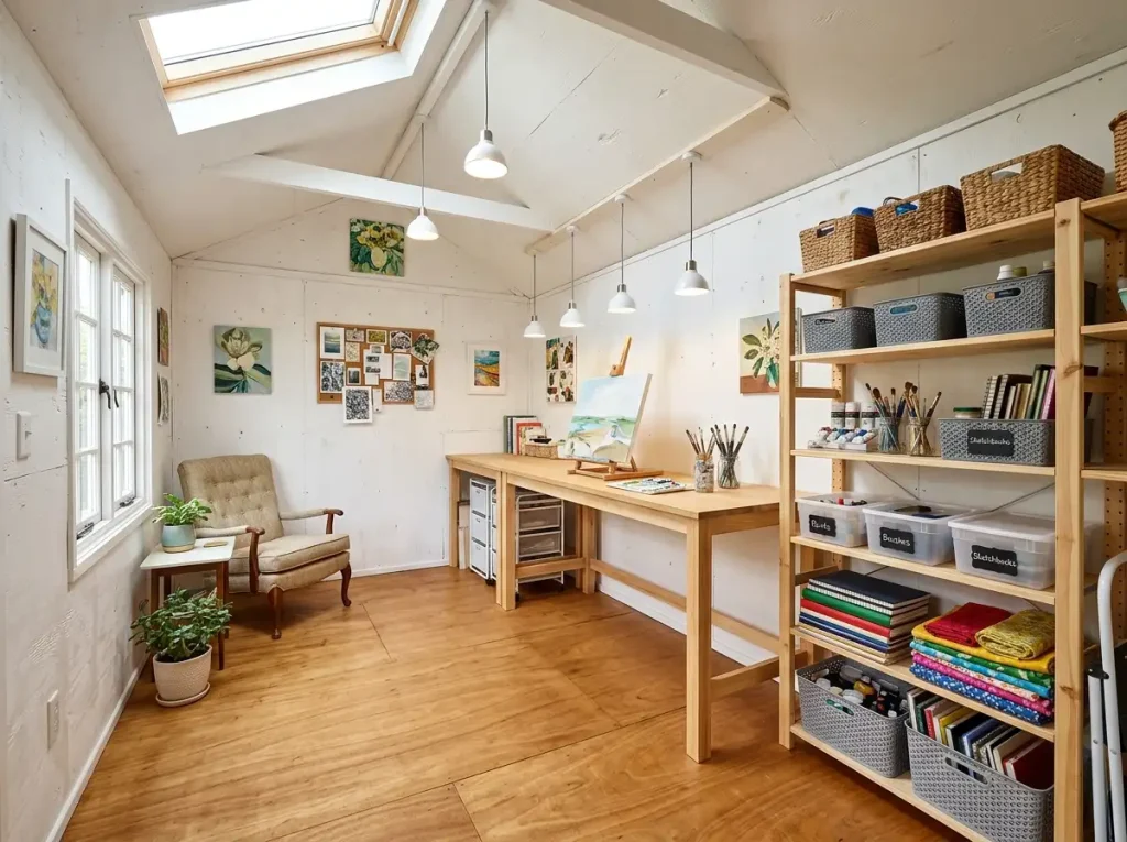 4. The Light Filled Art Studio optimized
