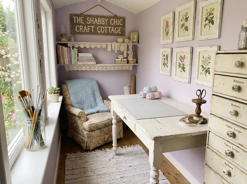 6. The Shabby Chic Craft Cottage optimized