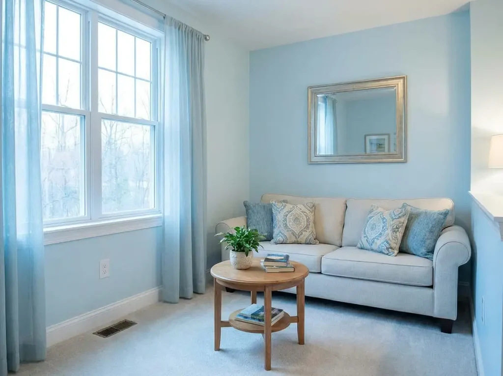 9 Light blue and pale sky tones