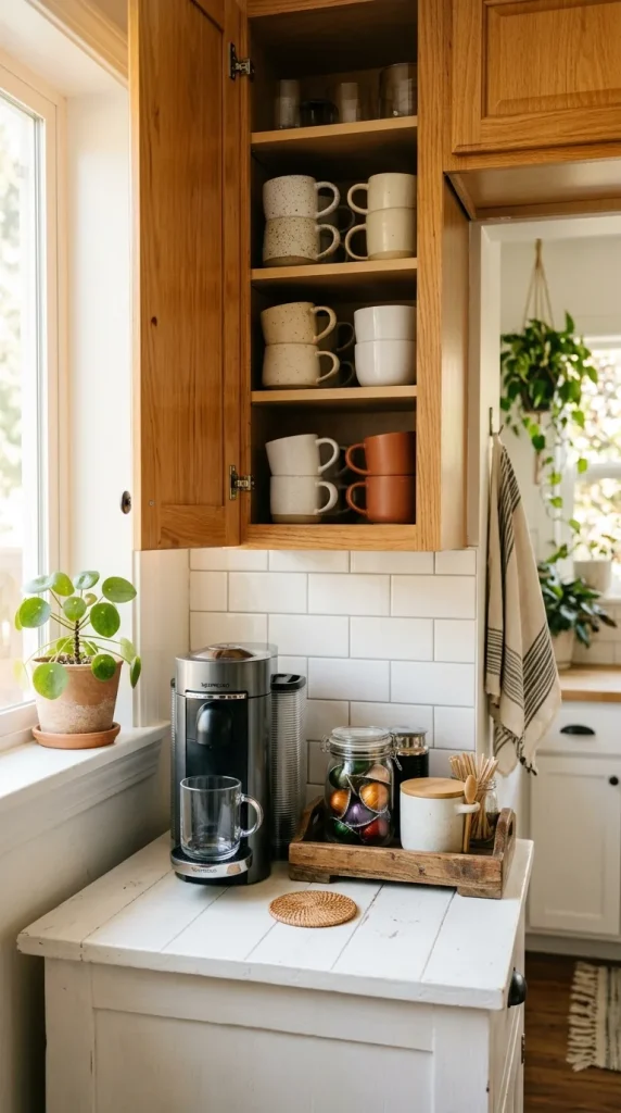 12. Create a Coffee and Breakfast Station