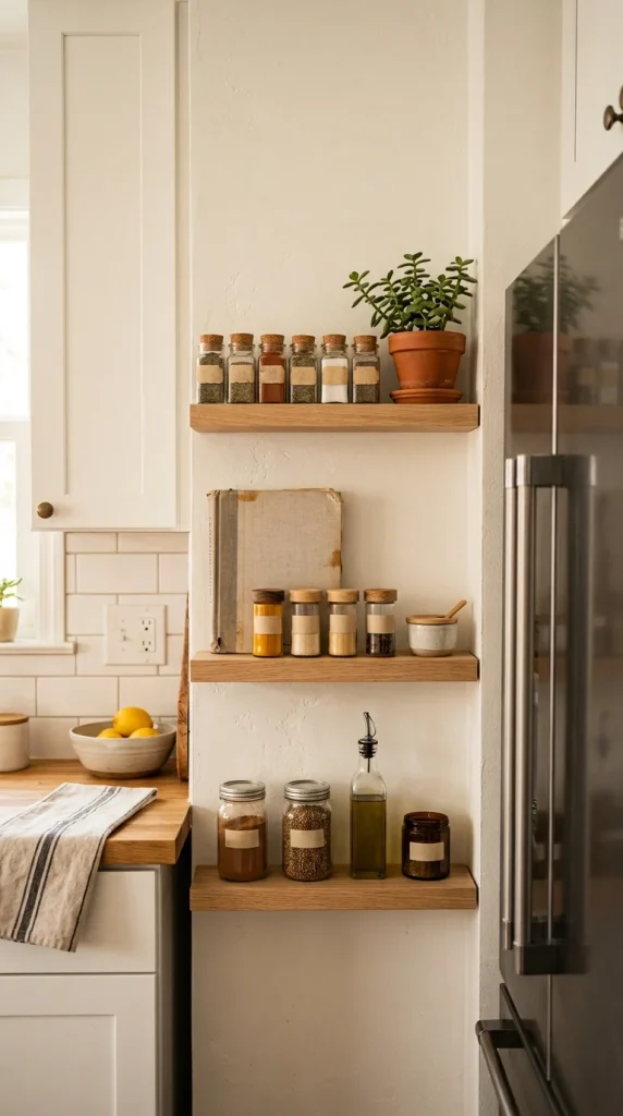 14. Mount Floating Shelves