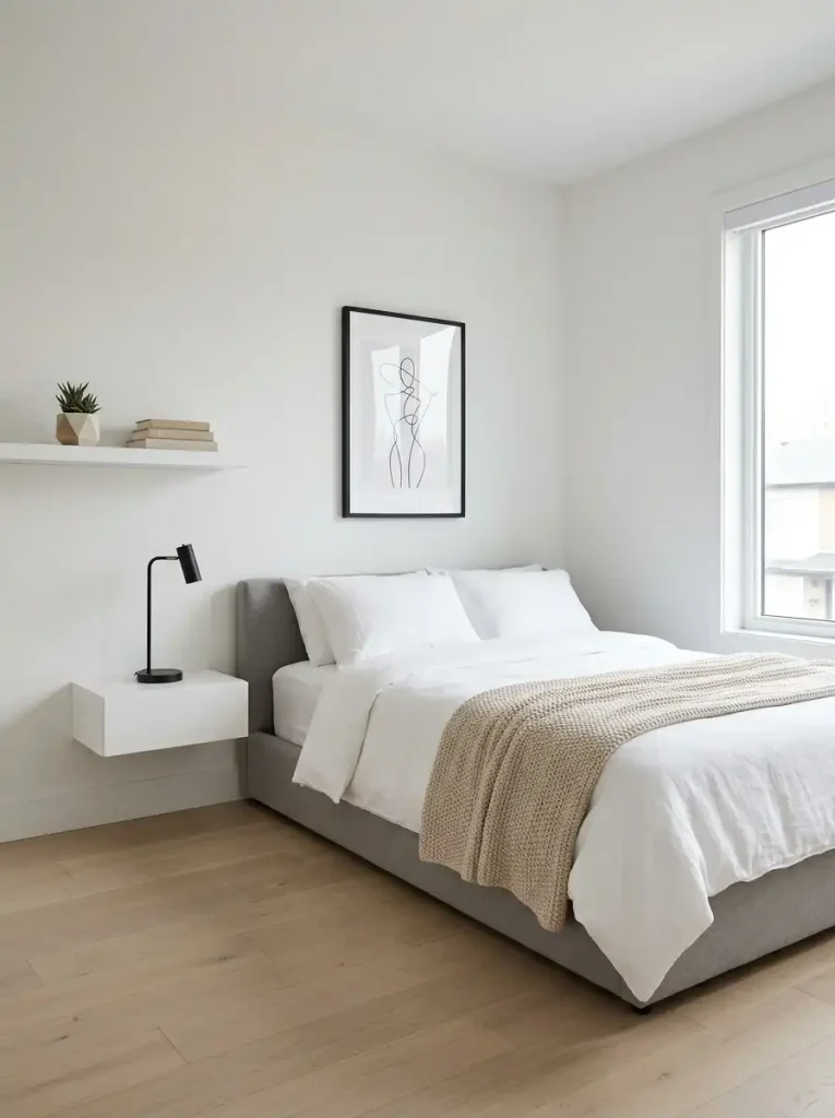 17. Minimalist Bedroom Theme