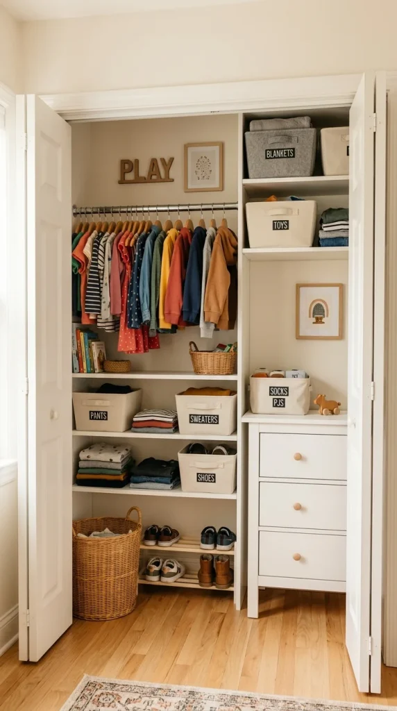 20. Add a Small Dresser Inside the Closet