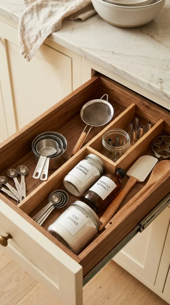24. Create a Baking Zone Drawer