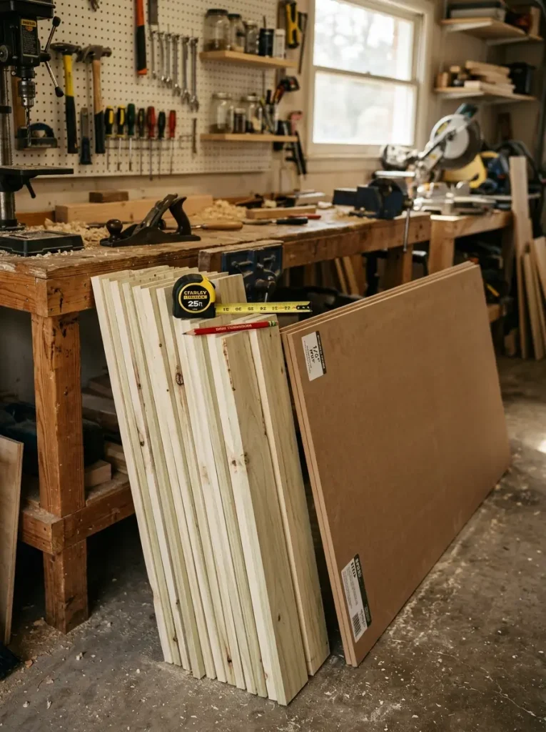 3. Select and purchase the right lumber for shaker doors