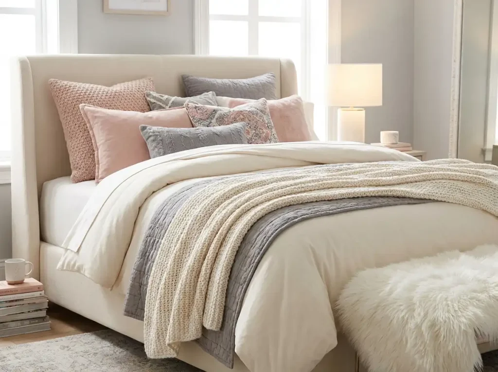 6. Bedding Throws