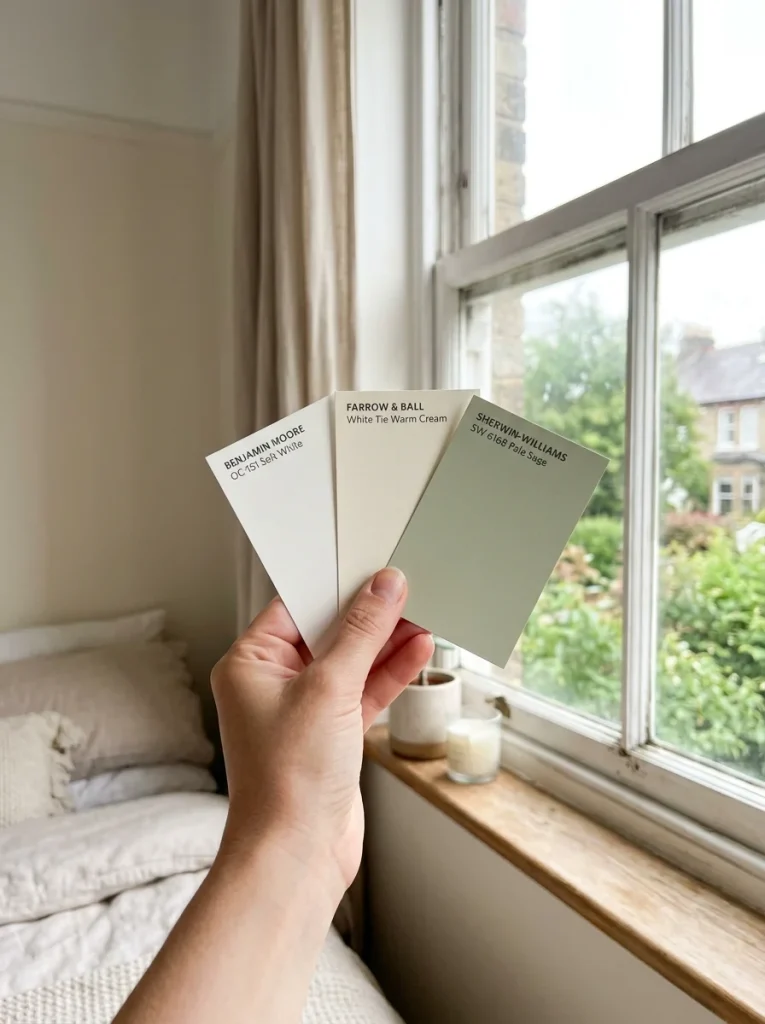 Step 3 Choose a light wall color that reflects rather than absorbs light
