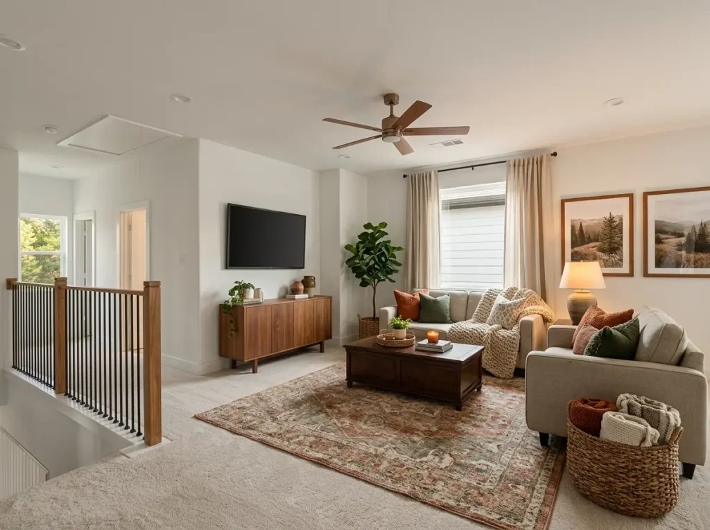 3 The Upstairs Loft A Secondary Living Room Done Right