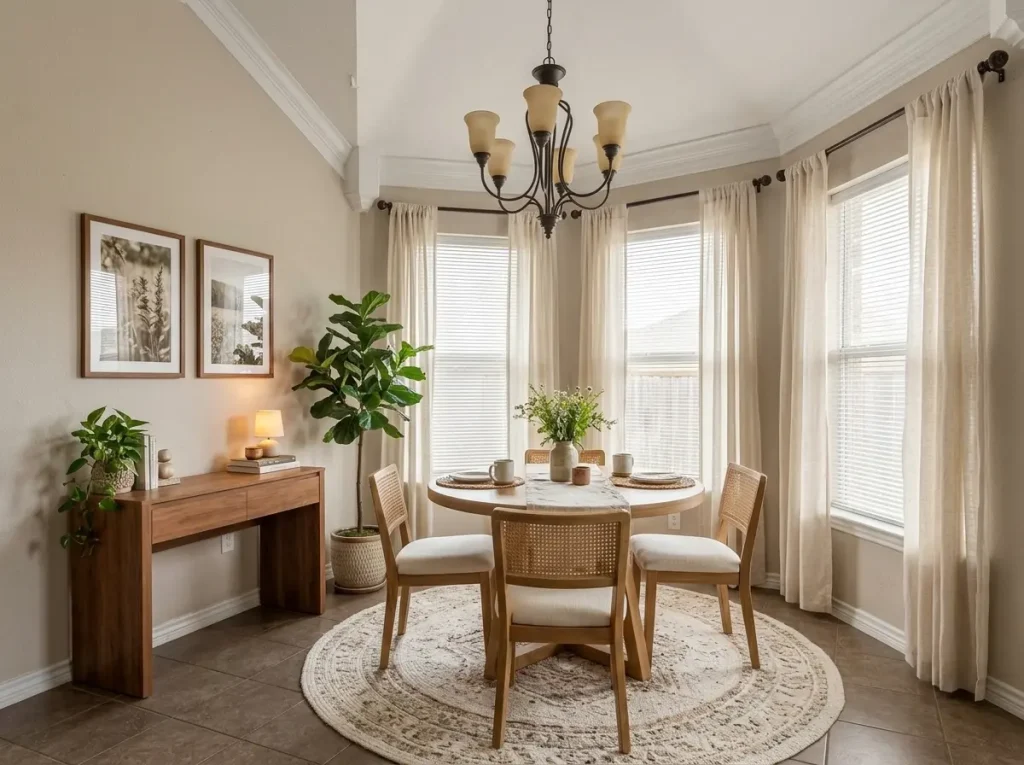 Decorate Your Dining Area Around the Table