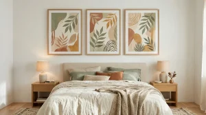 bedroom wall art