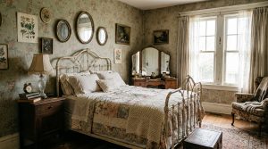 vintage bedroom